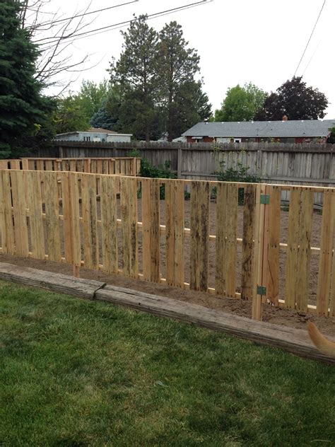 pallet fence plans